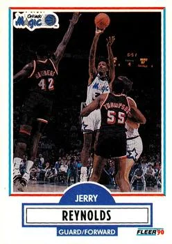 1990-91 Fleer Update Jerry Reynolds #U-67 card image
