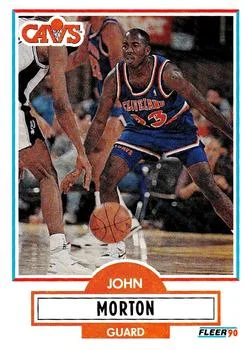 1990-91 Fleer Update John Morton #U-17 card image