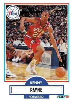 1990-91 Fleer Update Kenny Payne #U-72 card image