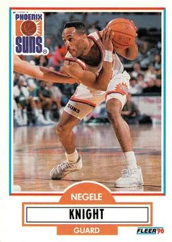 1990-91 Fleer Update Negele Knight #U-76 card image
