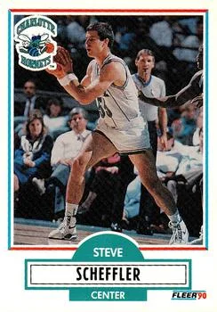 1990-91 Fleer Update Steve Scheffler #U-13 card image