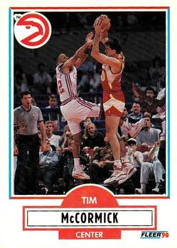 1990-91 Fleer Update Tim McCormick #U-2 card image