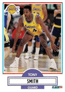 1990-91 Fleer Update Tony Smith #U-45 card image