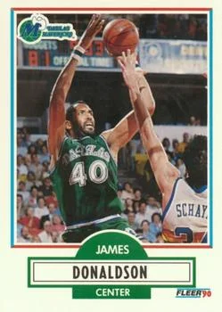 1990-91 Fleer VAR: No black line between gray and yellow sections on back #UER , VAR card image