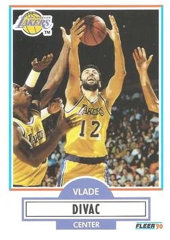1990-91 Fleer Vlade Divac #91 card image