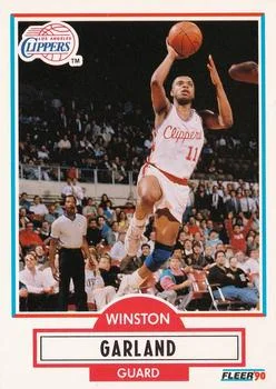 1990-91 Fleer Winston Garland #85 card image
