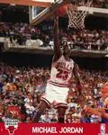 1990-91 Hoops Action Photos Michael Jordan #90N1 card image