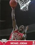 1990-91 Hoops Action Photos Michael Jordan #91N1 card image