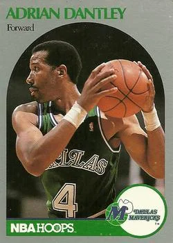 1990-91 Hoops Adrian Dantley SP #83 card image