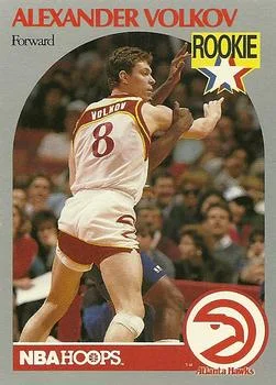 1990-91 Hoops Alexander Volkov RS #34 card image
