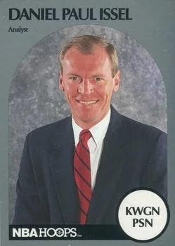 1990-91 Hoops Daniel Paul Issel Analyst [Announcers] Announcers #NNO card image