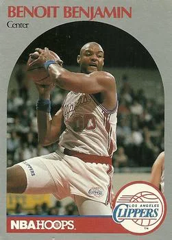 1990-91 Hoops Benoit Benjamin #142 card image