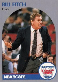 1990-91 Hoops Bill Fitch CO #321 card image