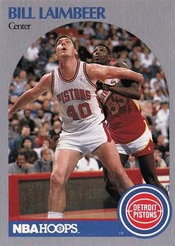 1990-91 Hoops Bill Laimbeer #108 card image