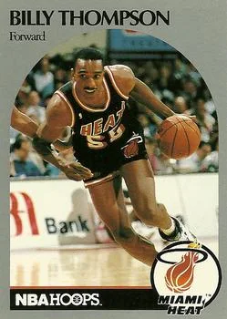 1990-91 Hoops Billy Thompson ERRERR: Numbered 171 (second series) #171a card image