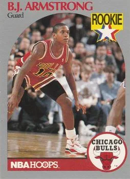 1990-91 Hoops B.J. Armstrong RS #60 card image