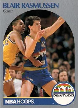 1990-91 Hoops Blair Rasmussen #99 card image