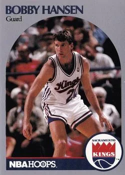 1990-91 Hoops Bobby Hansen #428 card image