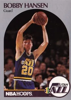 1990-91 Hoops Bobby Hansen SP #290 card image