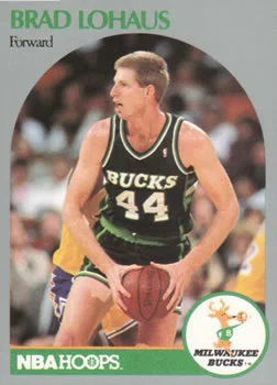 1990-91 Hoops Brad Lohaus #178 card image