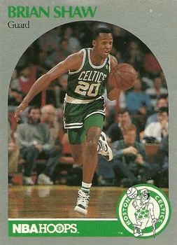1990-91 Hoops Brian Shaw #48 card image
