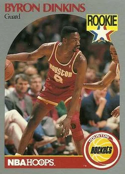1990-91 Hoops Byron Dinkins RS #123 card image