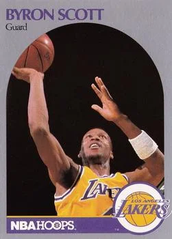 1990-91 Hoops Byron Scott #159 card image