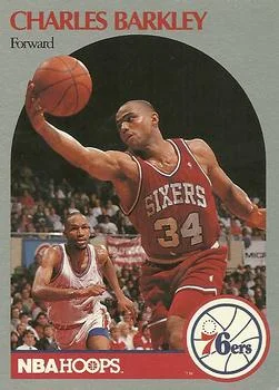1990-91 Hoops Charles Barkley #225 card image