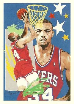 1990-91 Hoops Charles Barkley TC #374 card image