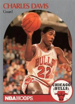 1990-91 Hoops Charles Davis SP #62 card image