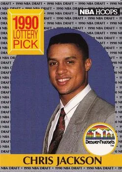 1990-91 Hoops Chris Jackson LP #392 card image