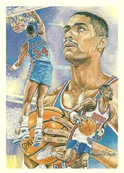 1990-91 Hoops Chris Morris TC #371 card image