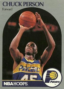 1990-91 Hoops Chuck Person #136 card image
