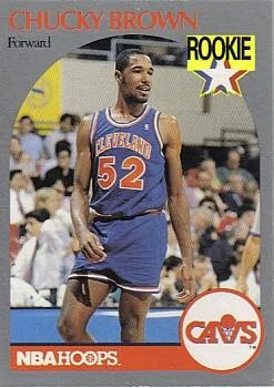 1990-91 Hoops Chucky Brown RS #71 card image