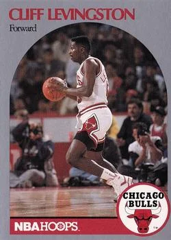 1990-91 Hoops Cliff Levingston #405 card image