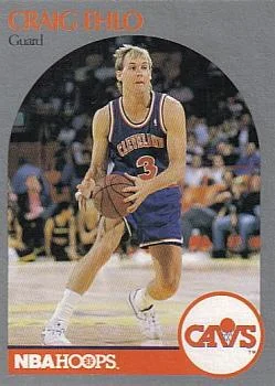 1990-91 Hoops Craig Ehlo #74 card image