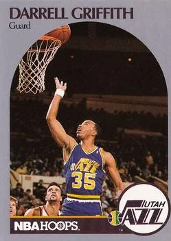 1990-91 Hoops Darrell Griffith #289 card image