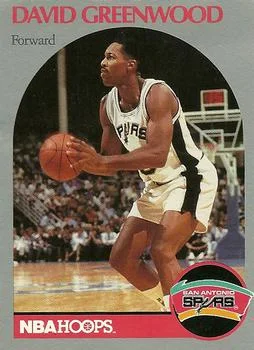 1990-91 Hoops David Greenwood #433 card image