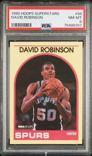 1990-91 Hoops David Robinson Superstars #88 card image