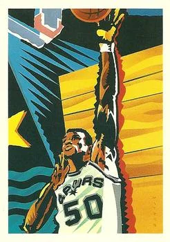 1990-91 Hoops David Robinson TC #378b card image