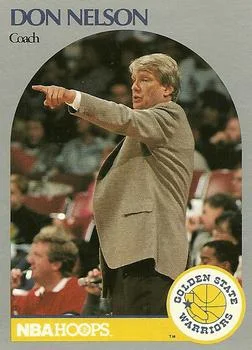 1990-91 Hoops Don Nelson Head Coach #313 card image