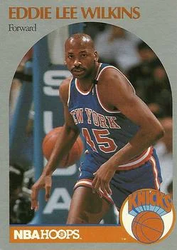 1990-91 Hoops Eddie Lee Wilkins #211 card image