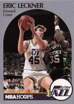 1990-91 Hoops Eric Leckner SP #291 card image