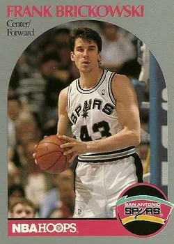 1990-91 Hoops Frank Brickowski SP #265 card image