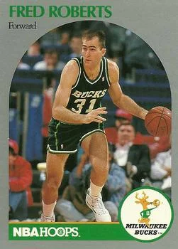 1990-91 Hoops Fred Roberts #181 card image