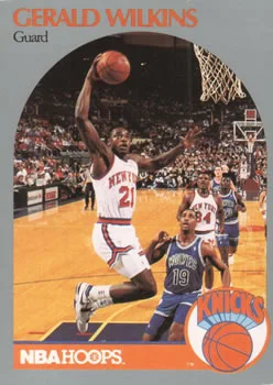 1990-91 Hoops Gerald Wilkins #212 card image