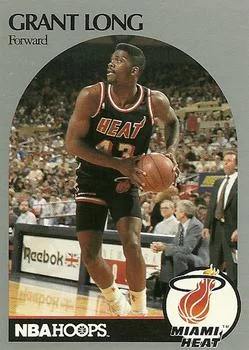 1990-91 Hoops Grant Long #167 card image