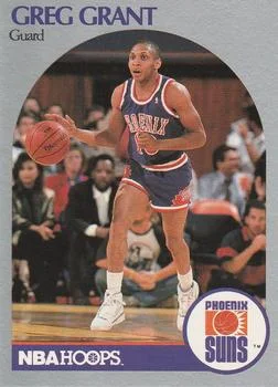 1990-91 Hoops Greg Grant #235 card image