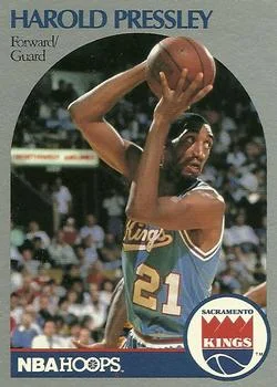 1990-91 Hoops Harold Pressley SP #260 card image