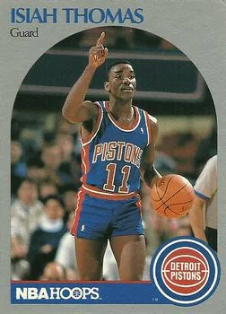 1990-91 Hoops Isiah Thomas #111 card image